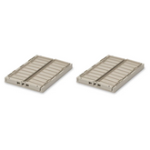 Weston small storage box 2 pack, sandy