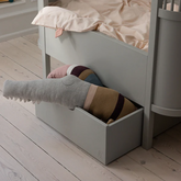 Sebra Bed drawer Baby & Junior, Stone grey