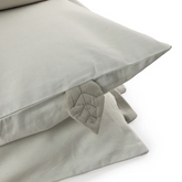 Percale Junior Bed linen, Mist green