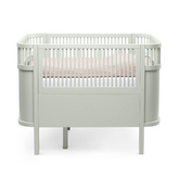 Sebra Bed Baby & Junior, Mist green