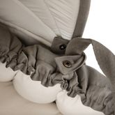 Hood for 3-in-1 Baby Nest, Dark Olive