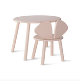 Nofred Mouse chair & table set, Rosa
