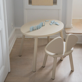 Nofred Mouse chair & table set, Beige