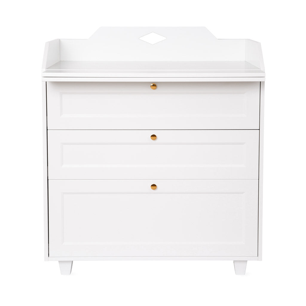 Luca Changing Table Dresser White