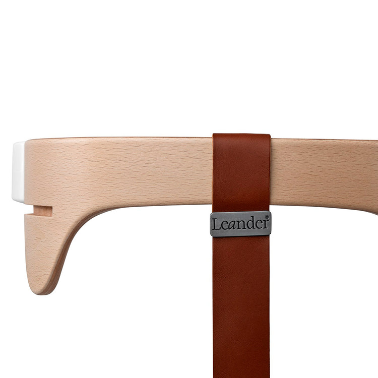 Cinturino in pelle Leander per barra di sicurezza Classic, Marrone