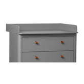 Changing unit for Classic dresser, Grey