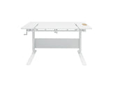 Moby middle up desk, White