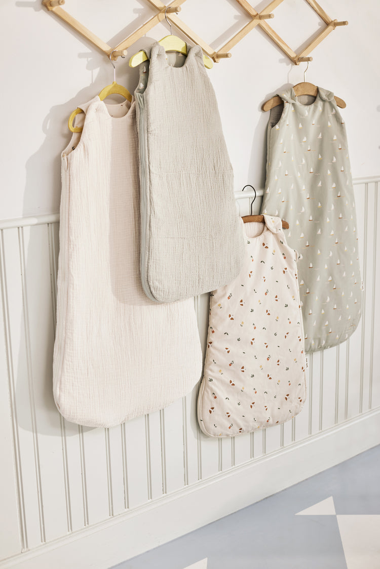 Sylvia Summer sleeping bag 0-6 month Dear April, sailboats