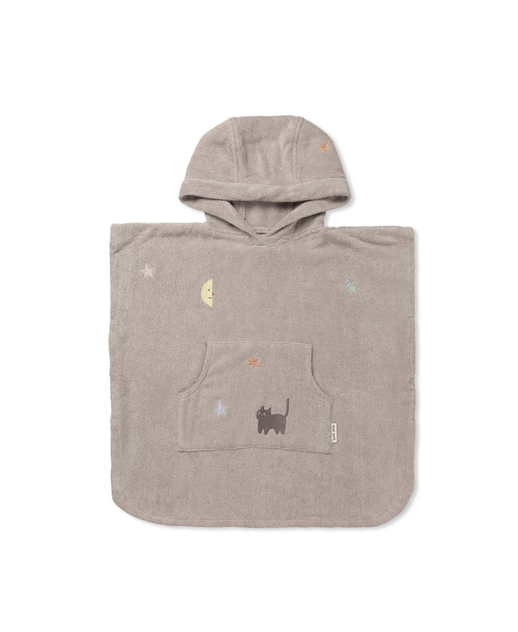 Puk Bath poncho 2-6 years, Moon cat