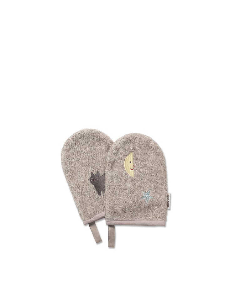 Guanti da bagno Paw, Moon cat