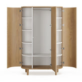 Kai wardrobe, Oak Veneer
