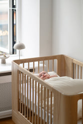 Nature baby cot bed, oak