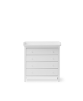 Seaside Nursery Dresser 4 drawers, White
