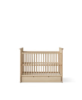 Camp Novel cot bed/bed 60 × 120 cm cm/120 × 200 cm, oak