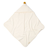 So cute baby bath cape 73 x 73 cm, natural