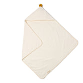 So cute baby bath cape 73 x 73 cm, natural