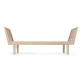 Eli bed 90x200 cm, White pigmented oil