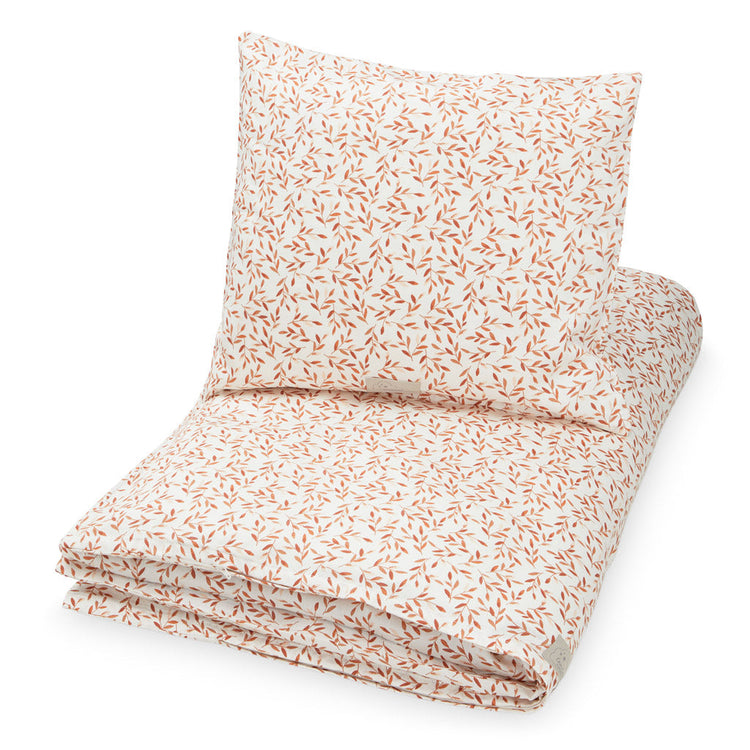 Cam Cam Copenhagen Bedding, junior, 100x140 cm, Caramel leaves