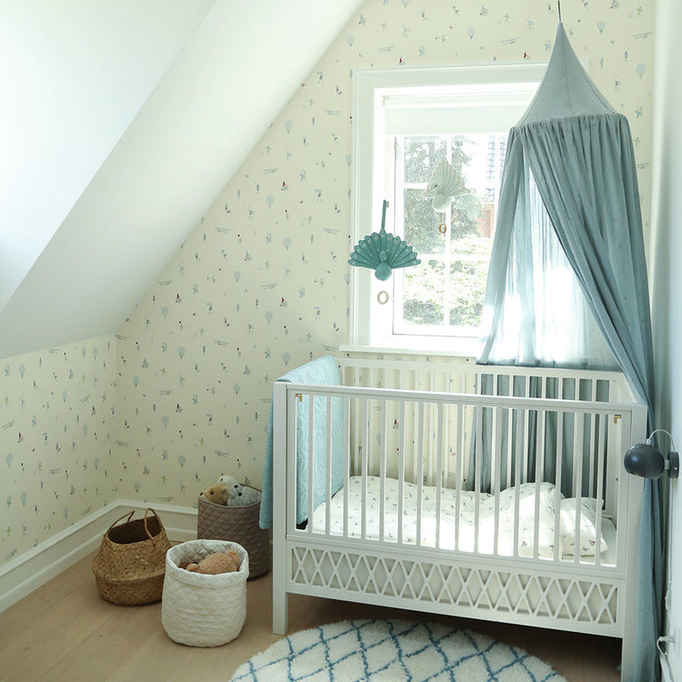 Cam Cam Copenhagen Canopy, Creme petroleum