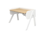 Woody desk, White/oak