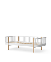 Wood Original Daybed 90x200cm, White/oak