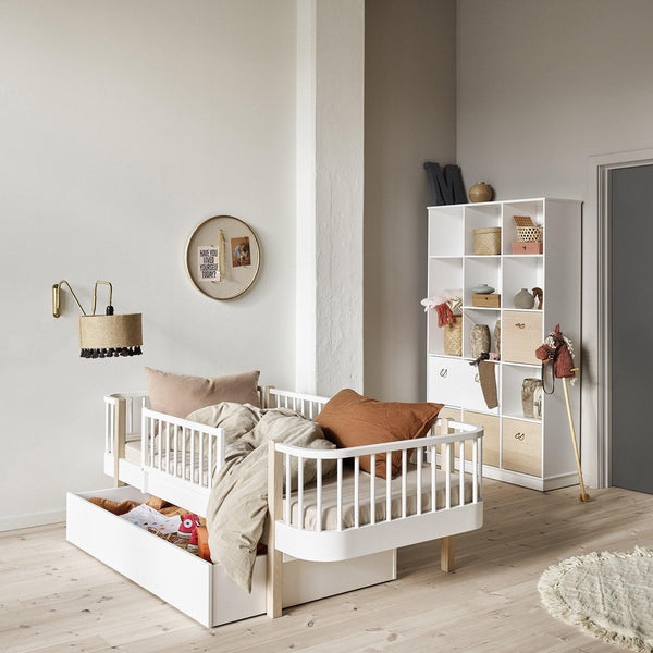 Cassetto letto, Bianco