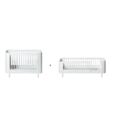 Kit di conversione da lettino Wood Mini+ a letto junior, Bianco
