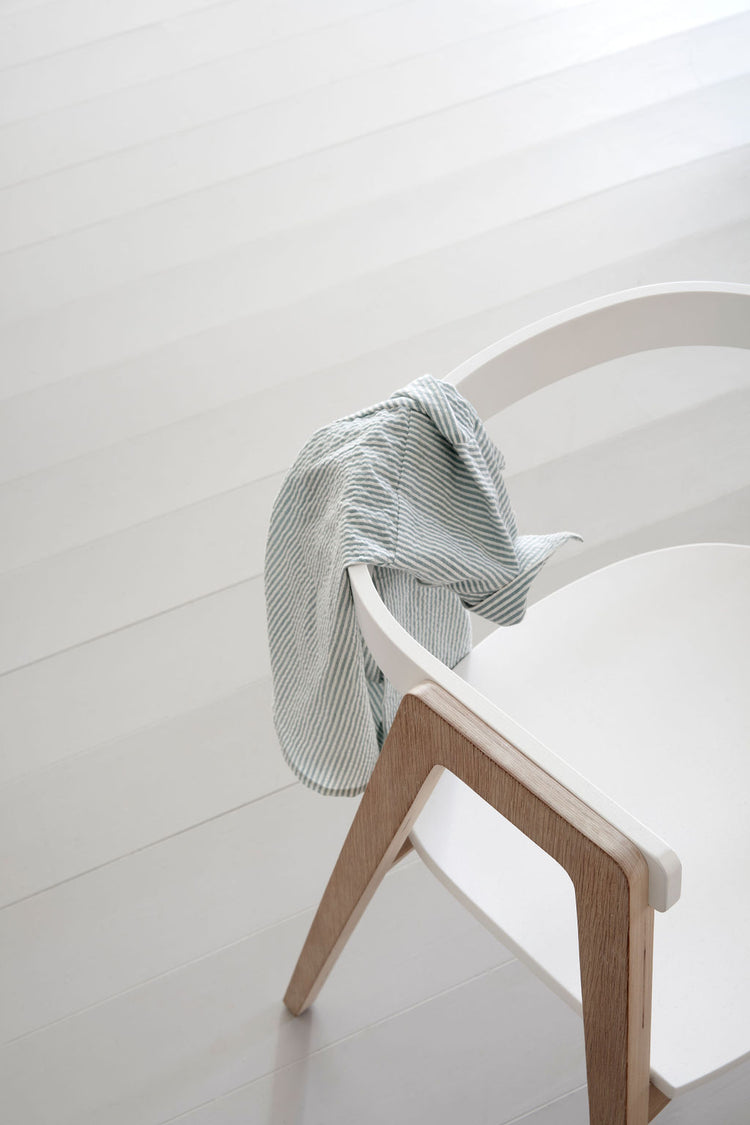 Scrivania in legno 72 cm, Bianco/rovere