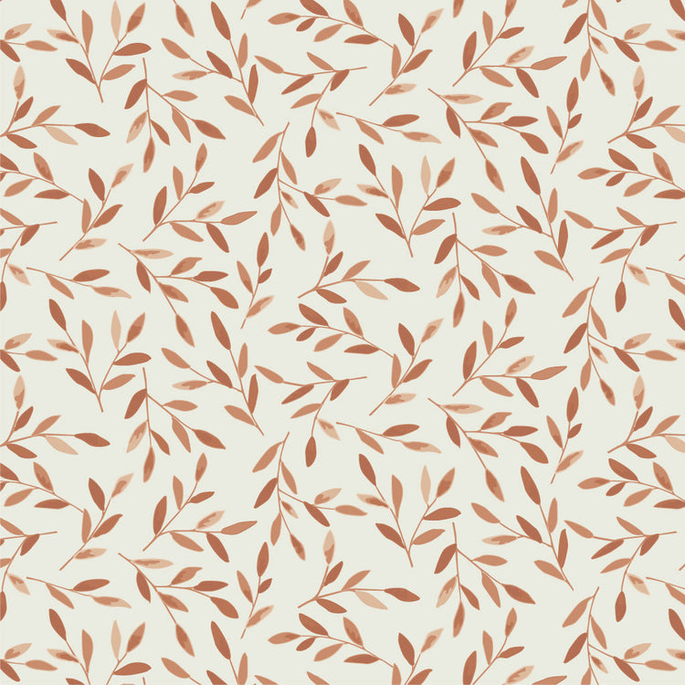 Cam Cam Copenhagen Bedding, junior, 100x140 cm, Caramel leaves