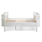 Sebra Single bed Junior & Grow, Classic white
