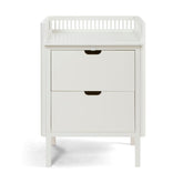 Sebra Changing Unit with drawers, Classic white