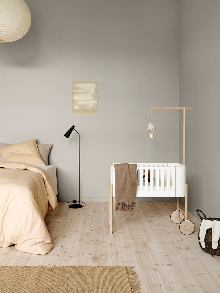 Culla Co-sleeper, Bianco/rovere