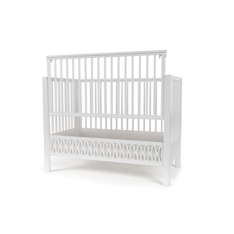 Harlequin Baby Bed, 60x120cm, White