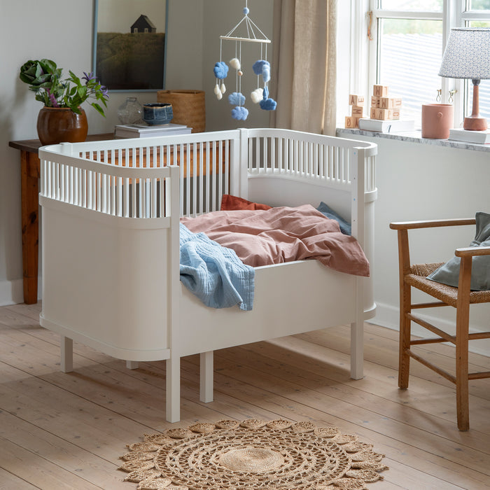 Sebra Bed Baby & Junior, Classic white