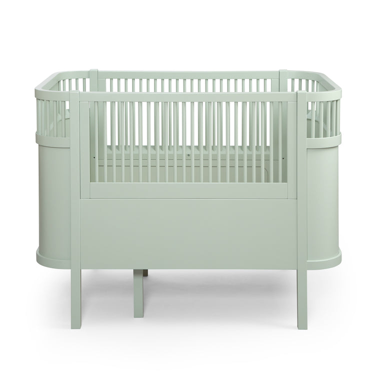 Sebra Bed Baby & Junior, Mist green