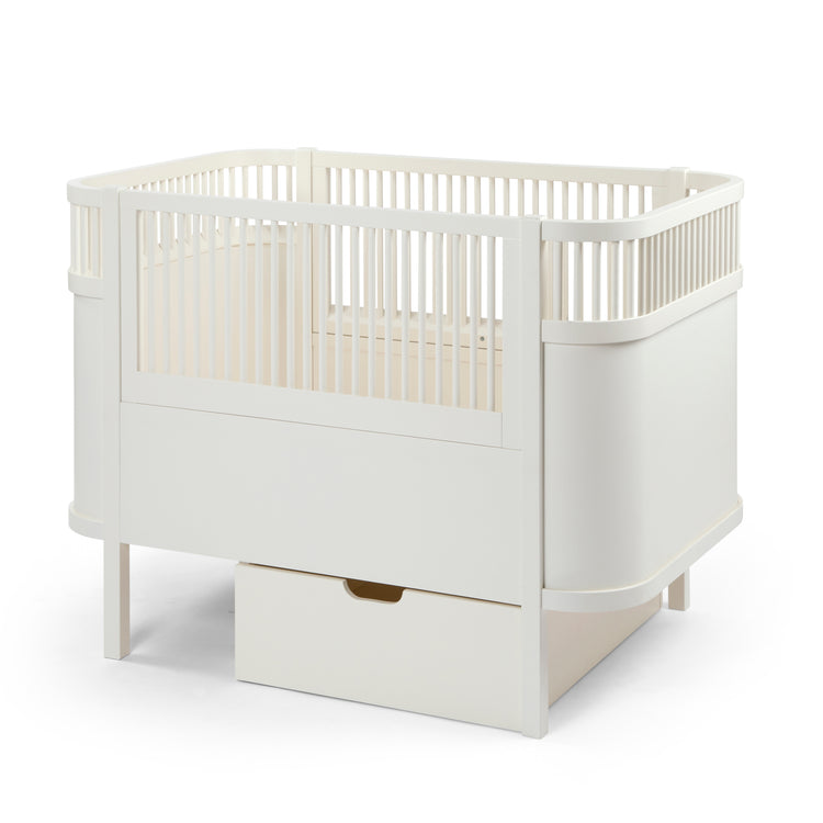 Sebra Bed drawer Baby & Junior, Classic white