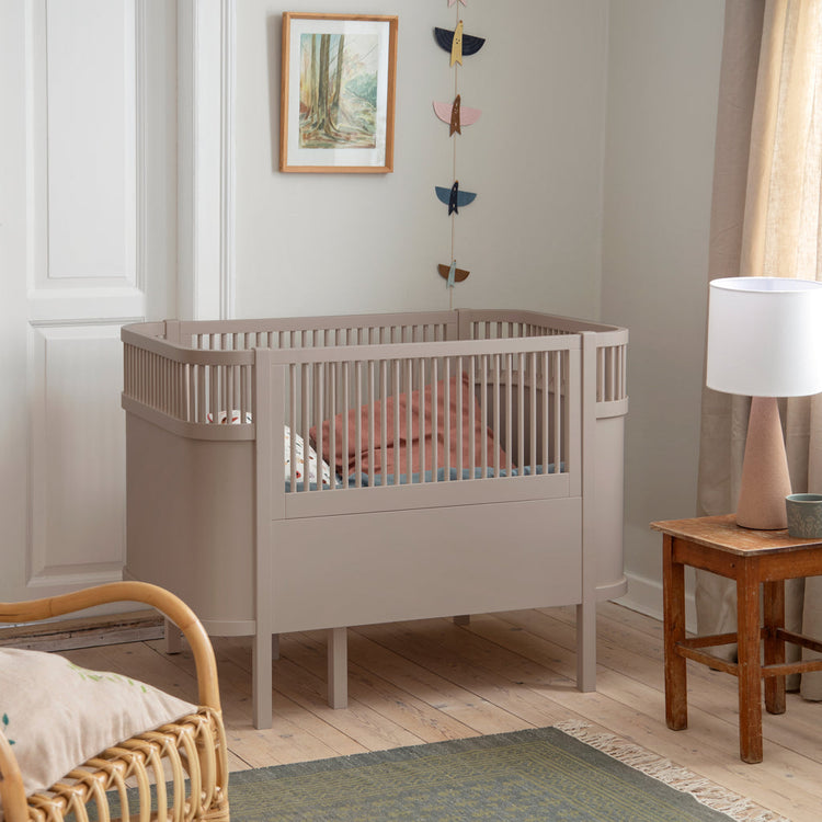 Sebra Bed Baby & Junior, Jetty beige