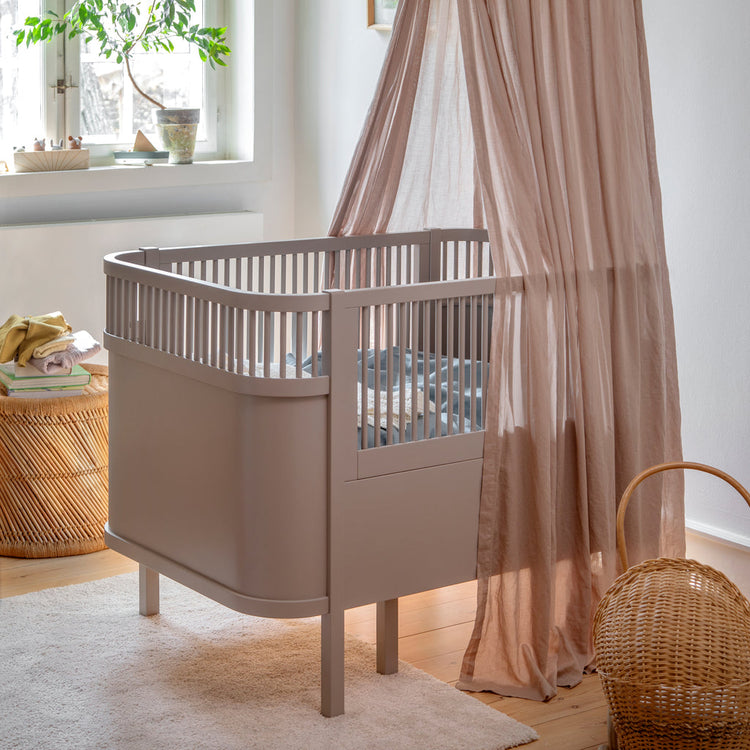 Sebra Bed Baby & Junior, Jetty beige