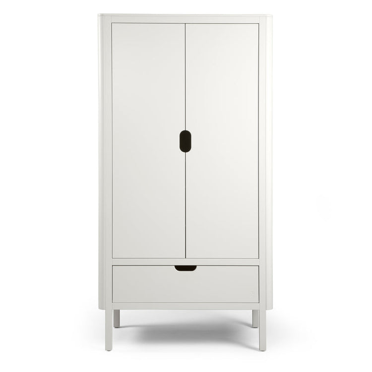 Sebra Wardrobe Double door, Classic white