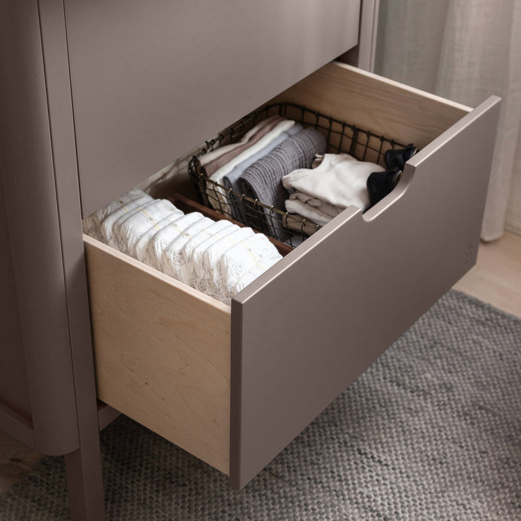 Sebra Changing Unit with drawers, Jetty beige