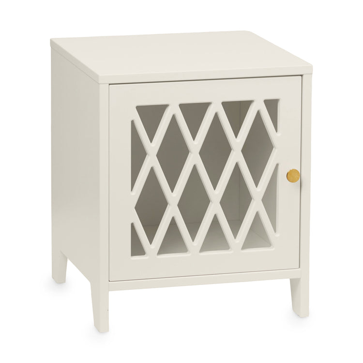 Harlequin Bedside Table, Light sand