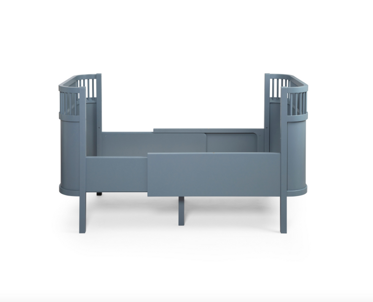 Sebra Bed Baby & Junior, Forest lake blue