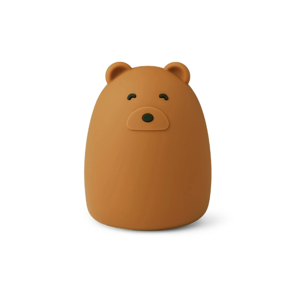 Winston night light, mr bear golden caramel