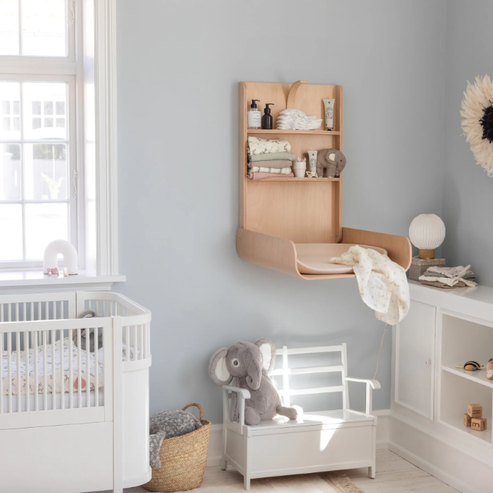 Wall-mounted Changing Table, Wooden Edition