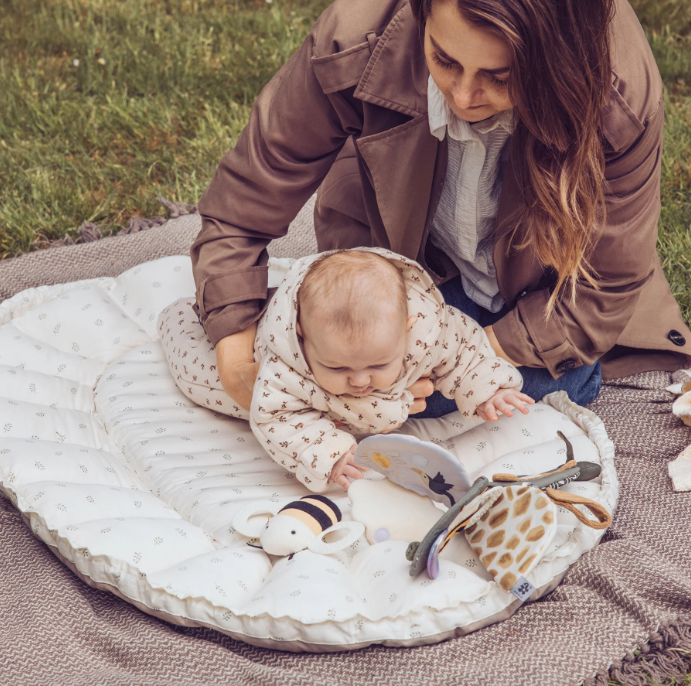 Sebra 3-in-1 Baby Nest, Sophora Leaves