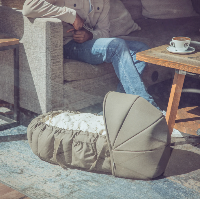Sebra 3-in-1 Baby Nest, Dark Olive