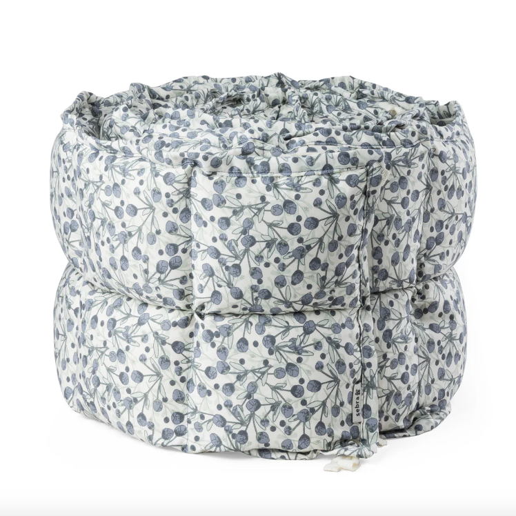 Baby bumper, Kapok Blue Olive