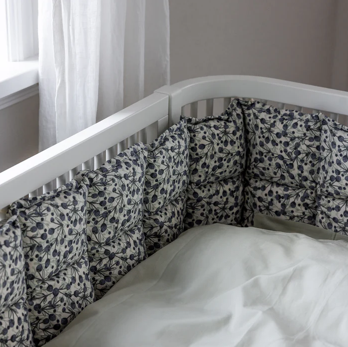 Baby bumper, Kapok Blue Olive