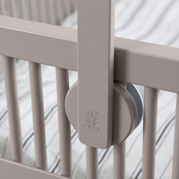 Wooden mobile holder, Birchbark Rose