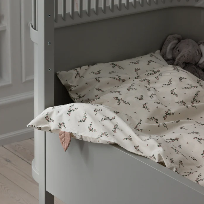 Percale Junior Bed linen, Powder blossom